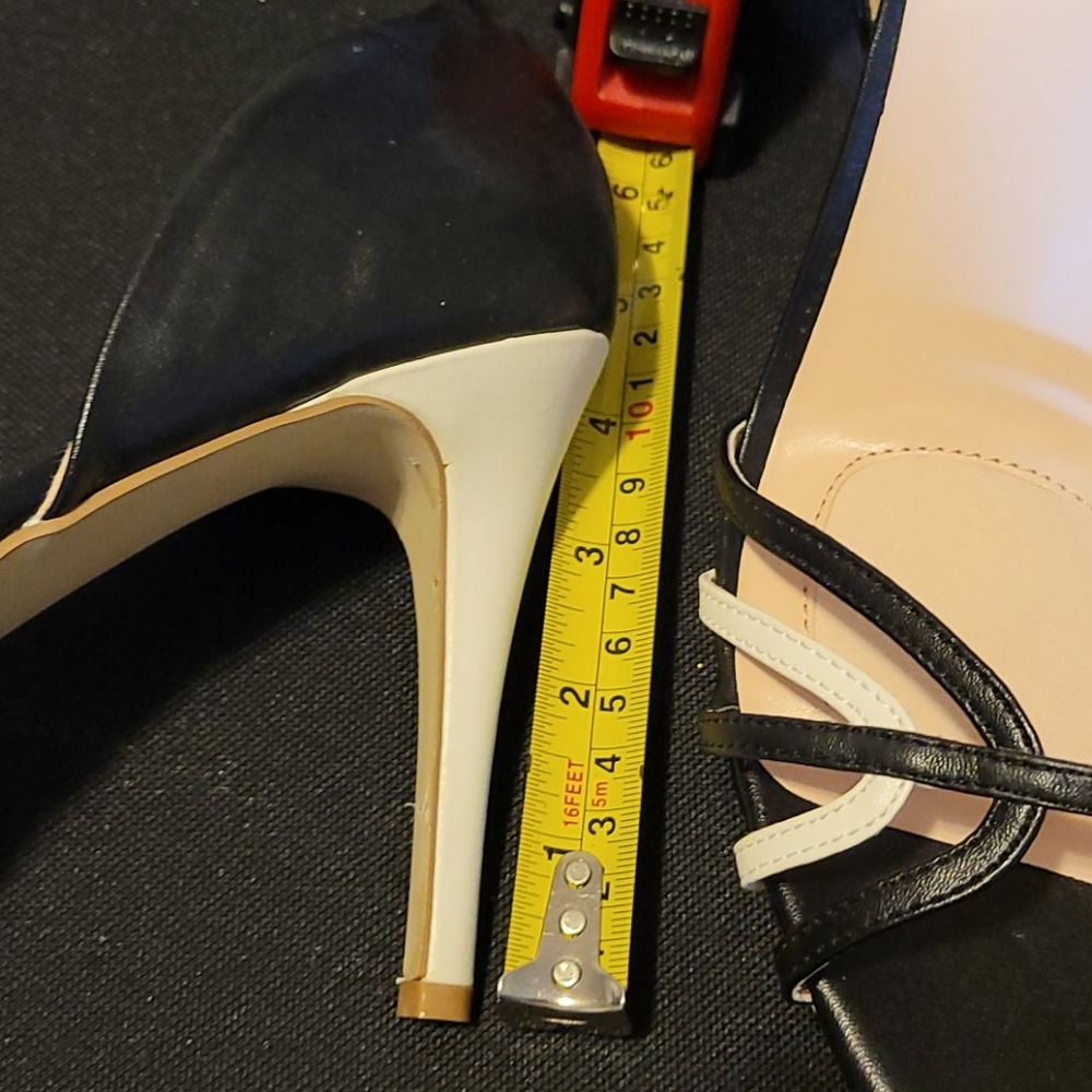 Black and White Heels